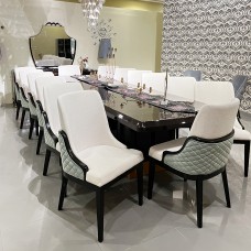 Food table 4005/14 chairs + mirrors buffet