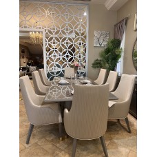 Classic dining table-9110/8 chairs